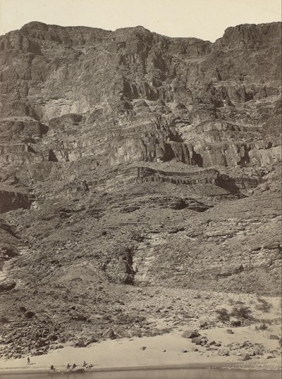 Wall in the Grand Canyon, Colorado River by Timothy H. OSullivan